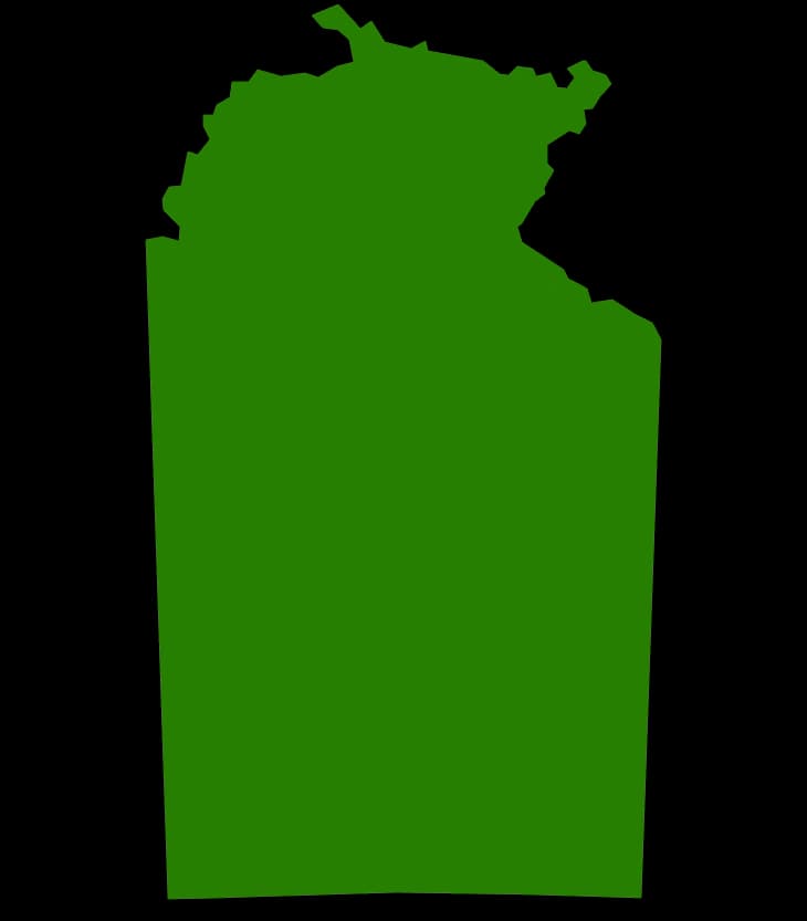 A picture of the northern territory in Australia