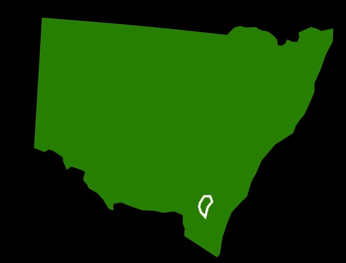 A picture of the state of New South Wales