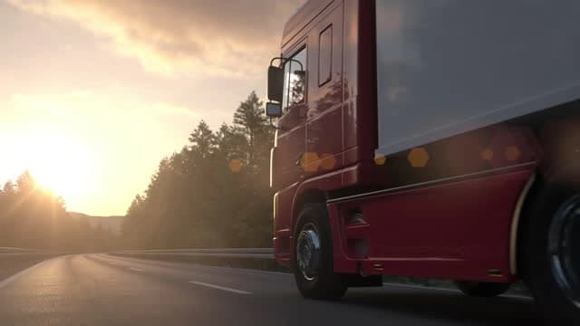 Picture of a truck with no attached cargo.